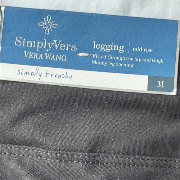 Vera Wang Black Leggings - Medium - Picture 4 of 11
